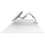 FlexiSpot 17"-36" Single Gas Spring Monitor Stand - Aluminum Arm - White - Carousel 6