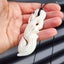 Natural Hand Carved Maori Bone Carving Pendant Necklace - Manaia Hook Carousel 2
