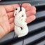 Natural Hand Carved Maori Bone Carving Pendant Necklace - Manaia Hook Carousel 3