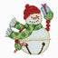 Mill Hill Bead & Cross Stitch Kit: Snowbells Freezy Carousel 2