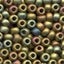 Mill Hill Glass Beads Size 6 16618 Mayan Gold Carousel 1