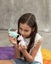 Stellar Haus: Pink Baby Unicorn Mini Light Carousel 4