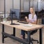 Fellowes Professional Series Freestanding Single Monitor Arm Carousel 5