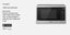 Panasonic 32L Genius Sensor Inverter 1100W Microwave - Stainless Steel Carousel 18