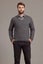 Possum Merino Rack Stitch V-Neck Jersey Carousel 11