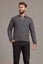 Possum Merino Rack Stitch V-Neck Jersey Carousel 12
