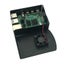 Raspberry Pi Case Black Aluminium Case with Mount, Heatsinks and Cooling Fan for Carousel 3