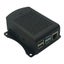 Raspberry Pi Case Black Aluminium Case with Mount, Heatsinks and Cooling Fan for Carousel 4