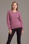 Possum Merino Rib Detail V-Neck Jersey Carousel 3
