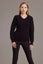 Possum Merino Rib Detail V-Neck Jersey Carousel 5