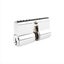 Brava Urban Trilock Cylinder TE2 Keyed to Differ Chrome Plate BRUTRILOCKTE2CP Carousel 1