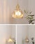 Vintage Pendant Light Fixture Glass Hanging Lamp Carousel 3
