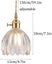 Vintage Pendant Light Fixture Glass Hanging Lamp Carousel 4