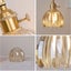 Vintage Pendant Light Fixture Glass Hanging Lamp Carousel 5