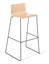 Eden Cruise Comtemporary Barstool, Natural Beech Shell Carousel 1