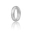 ROQ Silicone Ring - Dome Style - Silver by ROQ for Women - 11 mm Ring Carousel 1