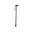 Folding T Handle Cane - Bronze Colour Lightweight Walking Stick Carousel 3