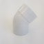 65mm - 45deg Female/Female UPVC DWV FITTINGS Plain Bend- HH PIPE WAREHOUSE Carousel 2