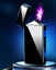 Electric lighter USB rechargable plasma double bow smoking windproof lighter Carousel 6