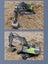 HUINA 1593 EXCAVATOR Remote Control RC White 1:14 Scale Digger (Hui Na) Carousel 10