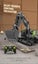 HUINA 1593 EXCAVATOR Remote Control RC White 1:14 Scale Digger (Hui Na) Carousel 11
