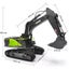 HUINA 1593 EXCAVATOR Remote Control RC White 1:14 Scale Digger (Hui Na) Carousel 17