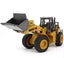 Die-cast Loader Bulldozer Model Scale, 1:40, Huina 1913 YELLOW METAL Carousel 3