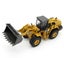 Die-cast Loader Bulldozer Model Scale, 1:40, Huina 1913 YELLOW METAL Carousel 10