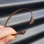 Handmade Copper Snake Cuff Bracelet Carousel 6