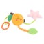 baby hanging bell stroller toy Baby Plush Hanging Stroller Toys with Teether Carousel 4