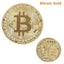 Gold Plated Bitcoin Coin Collectible Art Collection Gift Physical Carousel 5
