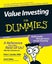 Value Investing For Dummies by Peter J. Sander - Paperback Carousel 1