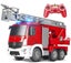 1:20 Scale RTR Mercedes Benz Licensed RC Fire Engine Truck Comes W/ 2 Recharg... Carousel 1