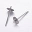 20pc Earring Posts for Half Drilled Beads Carousel 1