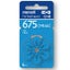 maxell hearing aid battery za675 6 pack Carousel 1