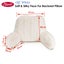 Easyrest Off White Soft & Silky Faux Fur Backrest Pillow Carousel 2