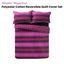 Apartmento Miami Magenta Reversible Polyester Cotton Quilt Cover Set Carousel 2
