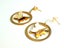 Gold-Plated Titanium Butterfly Drops Carousel 2