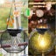 Solar Lantern Outdoor, Ortiny Upgraded Solar Lights for Outside Carousel 4