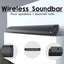 Bluetooth Speaker Sound Bar,TV Home Theater,Wired Wireless TV Soundbar Carousel 4