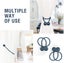 4Pcs Magnetic Curtain Tiebacks Blue Free Shipping | Local Stock Carousel 3