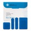 Blue Food Plastic Plasters Assorted-Box of 100 (Packet) Carousel 1