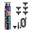 Professional Hair Clipper Barber Graffiti Electric Beard Trimmer Shaver Carousel 1