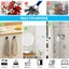 4Pcs Suction Cup Hooks Holds up to 15lbs, Durable Shower Suction Hanger (Black) Carousel 4