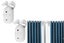 2Pcs Auto Curtains Opener Shower Drape Motor Switchbot Timer Wireless Smart Home Carousel 1