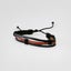 Leather Bracelet - Black & Brown Carousel 1