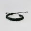Leather Bracelet - Black Tied Coil Carousel 1