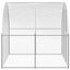 Outdoor Chicken Coop 3x6x2 m Galvanised Steel Tbkpalp Carousel 6