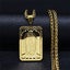 (18K Gold Filled) Virgin Mary Pendant Necklace NSS12ZX-7 Carousel 4