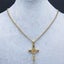 (18K Gold Filled) Saint Benedict Crystal Pendant Necklace NSS13ZX-8 Carousel 10